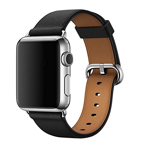 OWSOO Para A-pple Assista 1 2 3 4 5 Pulseira de Couro Universal 38 42 MM Relógio Pulseira de Pulso P