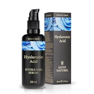 Biologisch Hyaluronzuur Serum – 50ml – Veganistisch – Hyaluron Anti Rimpel Gezicht Serum met Aloë Vera – Anti Verouderings Hyaluron Serum Gezichtscrème Dames – Natuurlijke Cosmetica