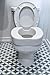 Earth Throne Toilet Riser with Travel Bag Earth Throne, Travel Ready Toilet Riser, Raised Toilet Seat, Portable and Easy to Clean, Elevated Toilet Seat