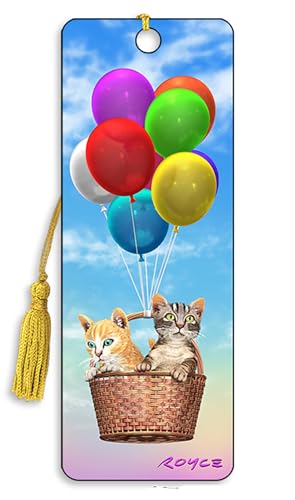 3D Kitty Up Royce Bookmark - by Artgame