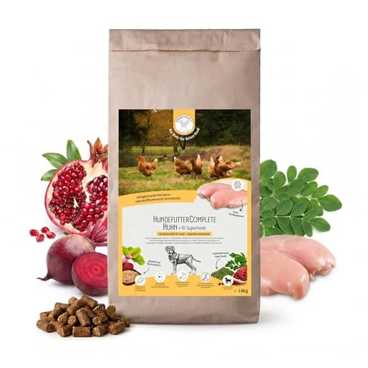 Green PAWLY Trockenfutter für Hunde - kaltgepresst, naturnah mit SUPERFOODS, Vitamin,-nährstoffreich und hoher Frischfleischanteil, magenschonend (hohe Verträglichkeit), 5 kg