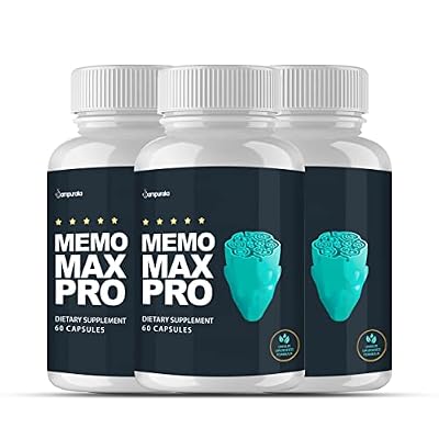 Memo Max Pro Formula Pills - 3 Pack 90 Days Supply