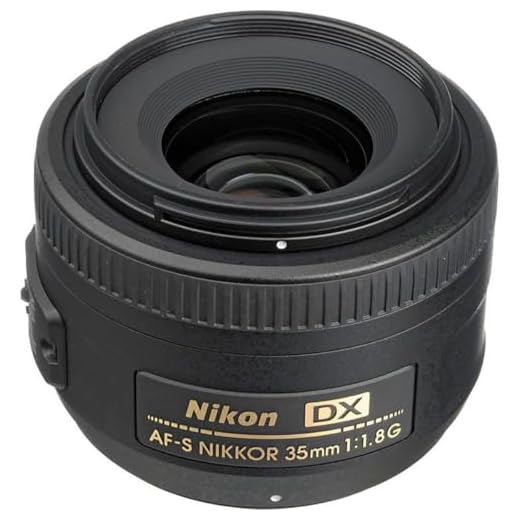 Nikon 2183 AF-S DX Nikkor 35mm 1:1,8G Objektiv (52mm Filtergewinde)