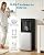 VEVOR Water Dispenser with Ice Maker, 3-in-1 Floor-Standing Water Dispenser, 33 LBS/24H, 9 Cubes/7 Min Fast Ice Making with 1.3 LBS Storage, Bullet Ice-Cubes & Cold-Water, for Home, Kitchen, Party