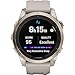 Garmin Fenix 7S Pro Solar, Sapphire, Soft Gold Steel, Light Sand Bundle with 2 Year Enhanced Protection Pack