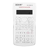 ➖【Calculatrice scientifique avec affichage de texte】Lors de la saisie d'expressions et de l'exécution de calculs, l'affichage est adapté au format des manuels scolaires et est donc plus lisible que sur les calculatrices classiques. L'affichage sur deux lignes présente simultanément la saisie et le résultat, permettant aux élèves de suivre facilement le processus de calcul et d'en comprendre les résultats.