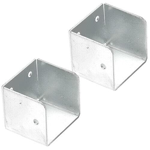 Heavy Duty Bed Brackets Fittings Centre Support Cubes x 2