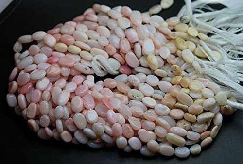 Perles Opale Rose Naturelle douceur éternelle pour bijoux faits main chargés d'histoire