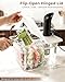 EVERIE 12 Quart Sous Vide Container with Collapsible Hinged Lid + Wobble-Free Stainless Steel Rack Divider— NSF Approved Container, BPA-Free Lid, Compatible with Anova and Instant Pot