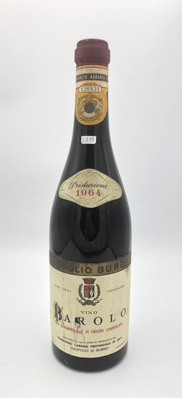 Vintage Bottle - Consorzio Agrario Provinciale di Asti Barolo DOC 1964 0,72 lt. - COD. 2839