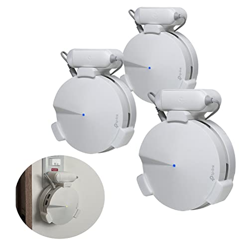 Kit 3 Suportes De Tomada Roteador Deco Tp-link M5 Ac1300