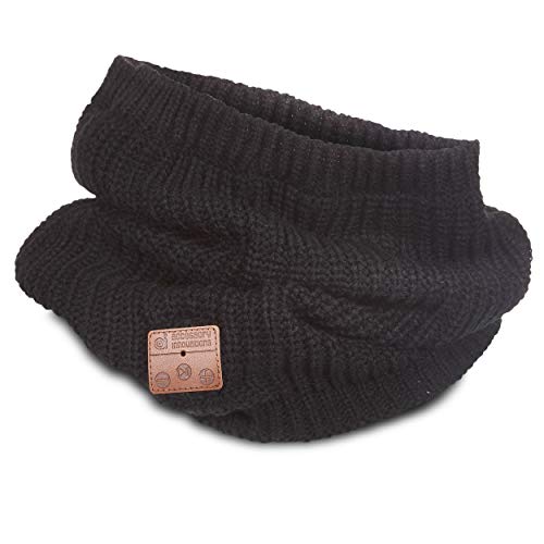 Accessory Innovations Bluetooth Wireless Neck Cuff Scarf with Built-in Stereo Speakers and Microphone.