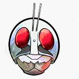 Kamen Rider Ichigo 1971 Helmet Sticker Decal Car Window Water Bottle 5'