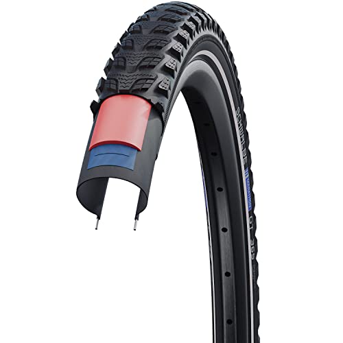 Schwalbe Marathon GT 365 700x35C Wire Four Season Clincher Dual Guard 67TPI 50-85PSI Tire, Black, 29