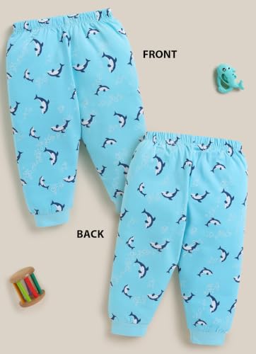 Image of LuvLap Baby Boys & Girls 100% Cotton Pyjama Pack of 4