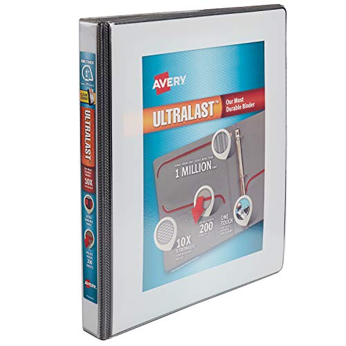 Avery 1 inches Ultralast 3 Ring Binder, One Touc in Pakistan