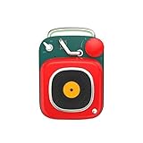 Altavoz del bluetooth inalámbrico creativa retro atómica de mini subwoofer nostálgico regalo portátil pequeño altavoz.