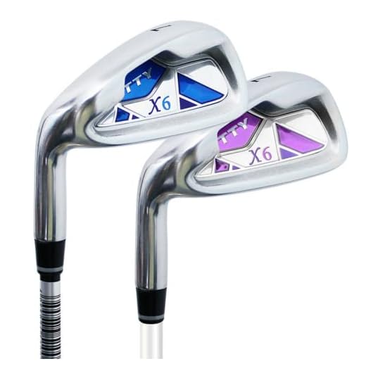 Left-Handed 7-Iron Golf Clubs for Men Women Single Carbon/Steel Body R-Level Beginner's Swing Golf Iron (Man-Steel Shaft)