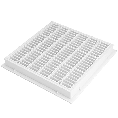 Haofy Copertura di Scarico per Piscina Copertura di Scarico per Piscina Quadrata in Plastica 30x30 Cm per Piscine Piscine Idromassaggio e Termali Installazione Semplice Materiale Robusto Utilizzo