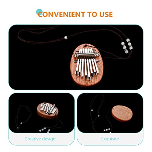 BIENKA Kalimba Thumb Piano avec lanière Kids Thumb Piano 8- Key Petit Piano Portable Metal Marimba Instrument de Musique… - Les Beatles, Paul McCartney, John Lennon, RIngo Starr, George Harrison BIENKA Kalimba Thumb Piano avec lanière Kids Thumb Piano 8- Key Petit Piano Portable Metal Marimba Instrument de Musique… – Image 5