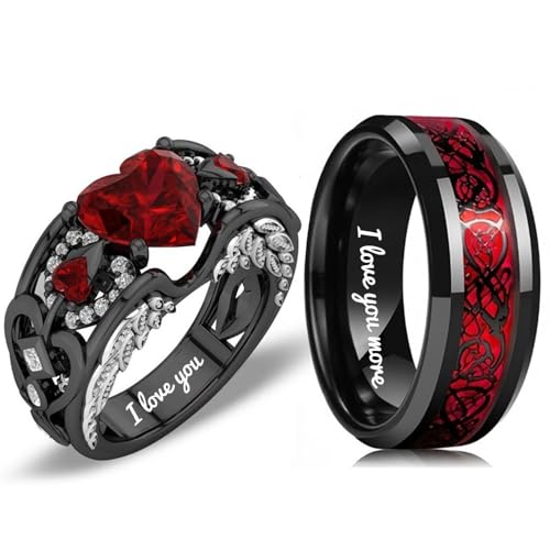 Bagues de fiançailles couples gravées sur mesure, finitions haute joaillerie