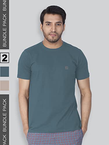 Image of Lux Nitro Men's Solid Relaxed Fit T-Shirt