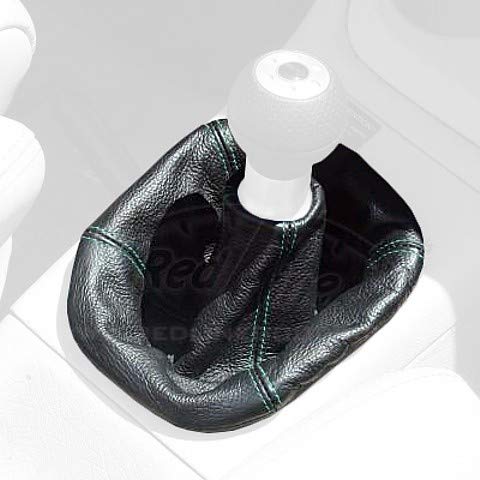 Redlinegoods Shift Boot Compatible With Volkswagen Golf Mk Iii 1993-99. Black/Silver #TOP30