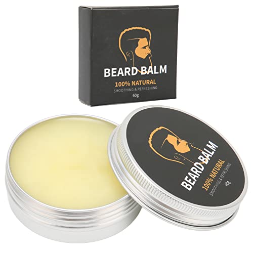 Beard Cream, Beard Moisturizer Balm Beard Cream Softened Beard Care Conditioner for Styles, Strength