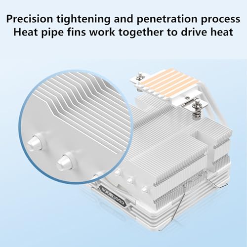 Refroidisseur d'air CPU 6 caloducs pour stopper les baisses de performance
