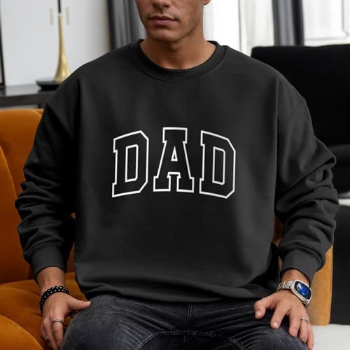 Mom and Dad Sweatshirts Mama Daddy Matching Sweatshirt for Couples Gifts for Mom and Dad Crewneck Long Sleeve Shirts3