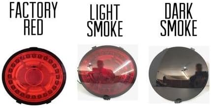 C6 Corvette Eagle Eye LED Halo Tail Lights [Factory Red]