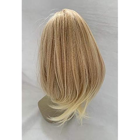 Stylish 11" Dark Blonde Synthetic Claw Clip Ponytail Cover