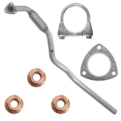 Polmo Schalldämpferset Auspuff Kollektorrohr für Opel Zafira 1 I A 2000-06/2005 1.8