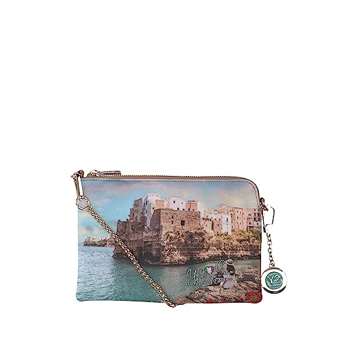 Clutch Donna Ynot Polignano pochette de soirée chic imprimée