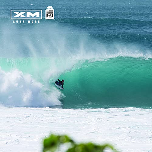 Xm Surf More Bodyboard Leash - Premium Coiled Ez-Fit Wrist Body Board Leash With Plug - Adjustable Neoprene For Arm Support - Regular Strength Cord (0.270In) - Multiple Color Options - Usa Made #TOP5