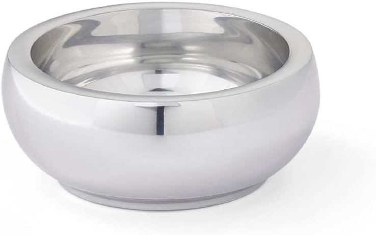 nambe Butterfly Collection Chip & Dip Serving Tray and Bowl | 2-Piece Set | Metal Dip Bowl for Salsa and Guacamole | Large Party Platter for Vegetables, Snacks, or Chips | 16-Inch