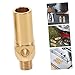 Abaodam 5pcs Brass Gas Nozzle for Industrial Use High Combustion Efficiency Nozzle for Stoves Burners and Furnaces Mining and Cooking Accessory