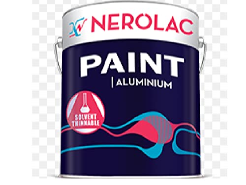 Aluminium Nerolac paint use for House for bedroom, Office, Hotel for interior its beautiful Color (Pink, 1 Litre)