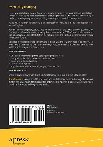 Essential Typescript 4: From Beginner to Pro