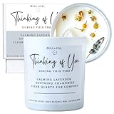 Thinking of You Candle, Sympathy Memorial Bereavement Condolence Gifts for Loss of Loved One, Father