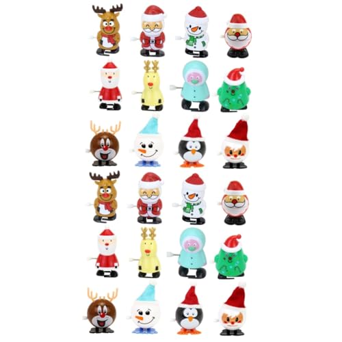 Jouets à remonter Noël HEMOTON figurine miniature pour calendrier de l'Avent enfant