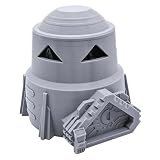 EnderToys Sci-Fi Desert Watch Tower by Printable Scenery, 3D Printed Tabletop RPG Scenery and Wargame Terrain 28mm Miniatures