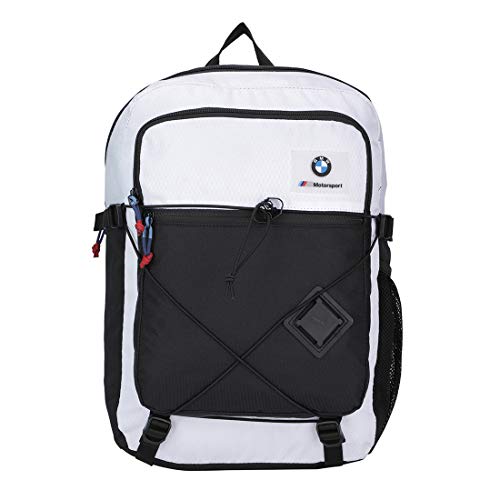 Image of Puma Unisex-Adult BMW M MTSP Backpack, White (7731402)