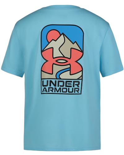 Image of Under Armour Boys' Short Sleeve Graphic T-Shirt, Soft & Comfortable, Outdoor Collection