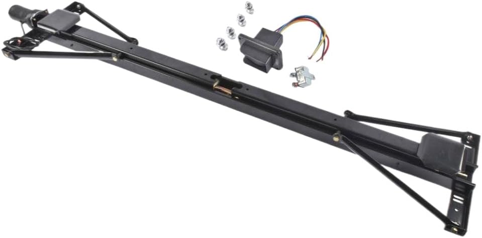 Rear Stabilizer Jack with Black Switch 298707 Compatible with RV Camper Trailer