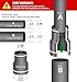 Supply Giant 6I55 Flexible Pvc Reducing Coupling with Stainless Steel Clamps, 3.5