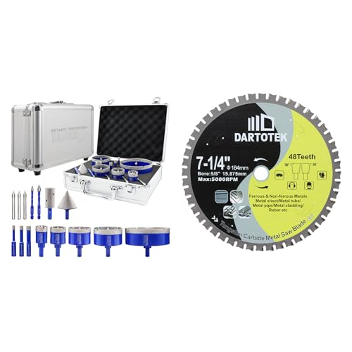 Kit de brocas de diamante para azulejos 15 piezas miniatura 1