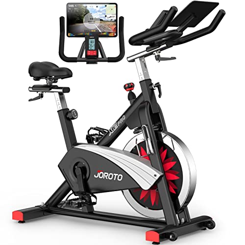 JOROTO X2PRO Bluetooth Exercise Bike, Stationary Indoor Cycling Bike...