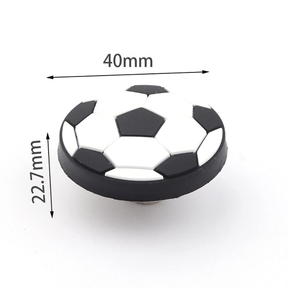 Amazon | ゴム製ドアハンドルかわいいスポーツボールカーキッチン