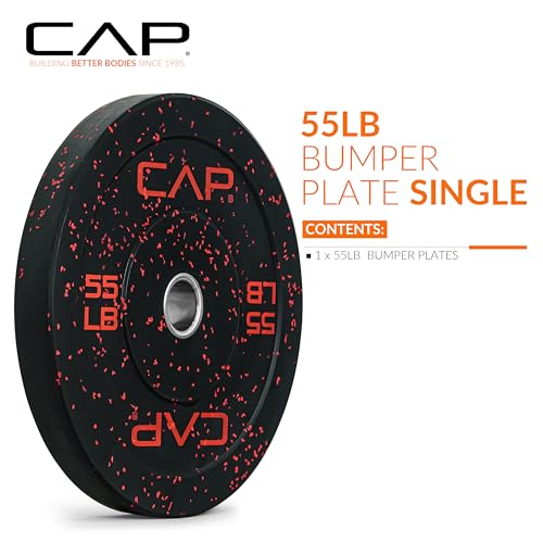 Image of CAP Barbell Rubber Olympic Bumper Plate | Multiple Options /Colors